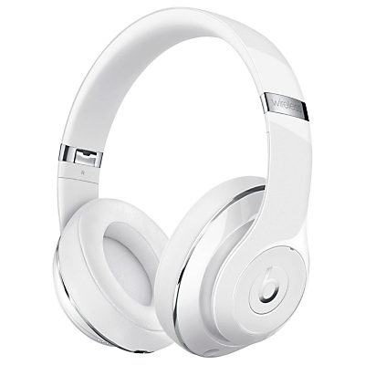 Beats™ by Dr. Dre™ Studio Wireless Noise Cancelling Full-Size Bluetooth Headphones with Mic/Remote Gloss White